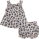 Фотография товара Детский комплект Little BIG Star леопард, кулирка, размер 44-74, арт. 206169