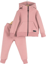 Фотография товара Комплект детский Baby boom куртка и брюки пудра 104, арт. КД368/3-Ф