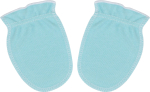 Фотография товара Рукавички Царапки Фабрика Бамбук пенье голубой 56