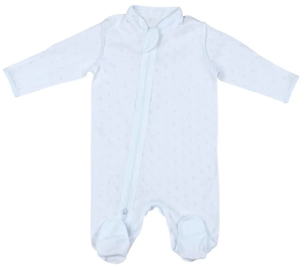 Комбинезон на молнии КоКоБи Ажур Белый 68