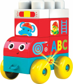 Фотография товара Пожарная машинка Азбукварик Talky Blocks кнопочка