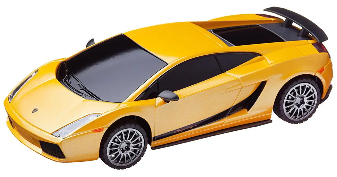 Машина Lamborghini, 18 см, жёлтая