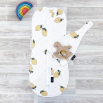 Фотография товара Пеленальный кокон и шапочка Mjolk Лимоны 6-9 кг