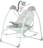 Фотография товара Электрокачели 2 в1 Bolero Mint Pituso, 74х59х79 см, мятный цвет