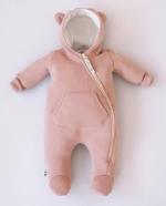 Фотография товара Комбинезон KiDi kids Пикколино-1 футер бежево-розовый 68-74 см