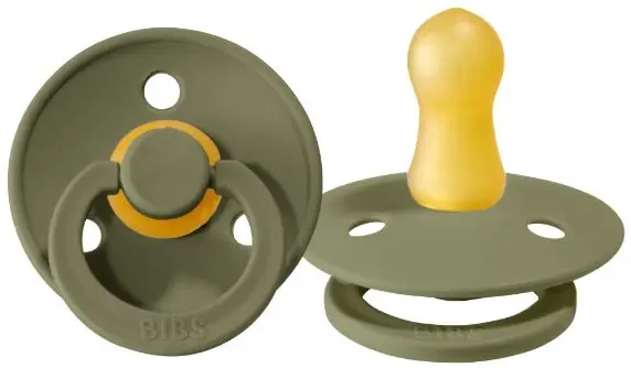 Пустышка Bibs Colour Olive 0-6 месяцев