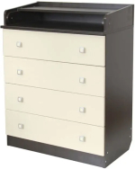 Комод Фея 1580 венге-бежевый Комод Фея 1580 венге-бежевый