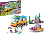 Фотография товара Конструктор Lego Friends Лесной дом на колёсах и парусная лодка 41681