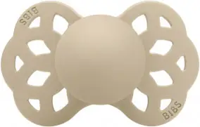 Пустышка силиконовая Bibs Infinity Anatomical Vanilla, от 6 месяцев