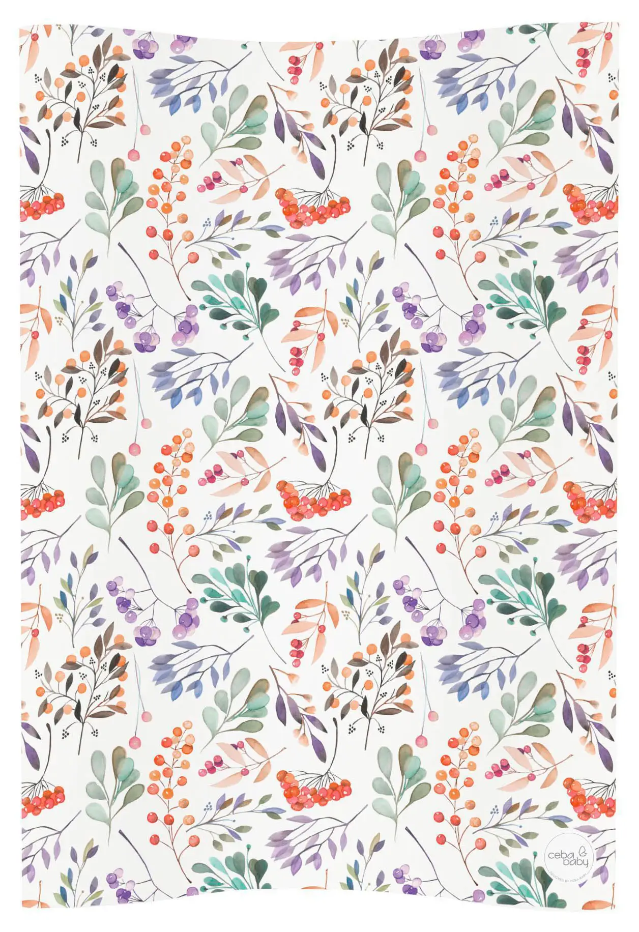 Матрац пеленальный Ceba Baby 70 см мягкий без изголовья Cosy Rowanberry