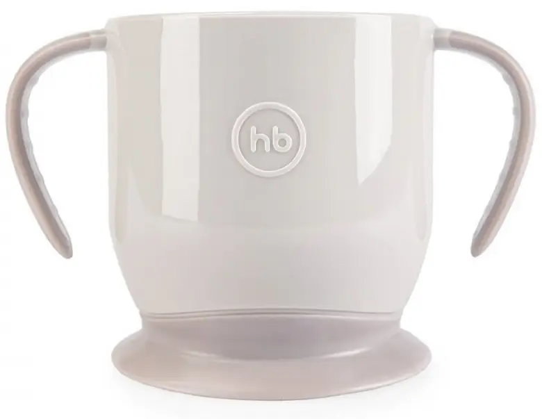 Кружка на присоске Happy Baby lilac