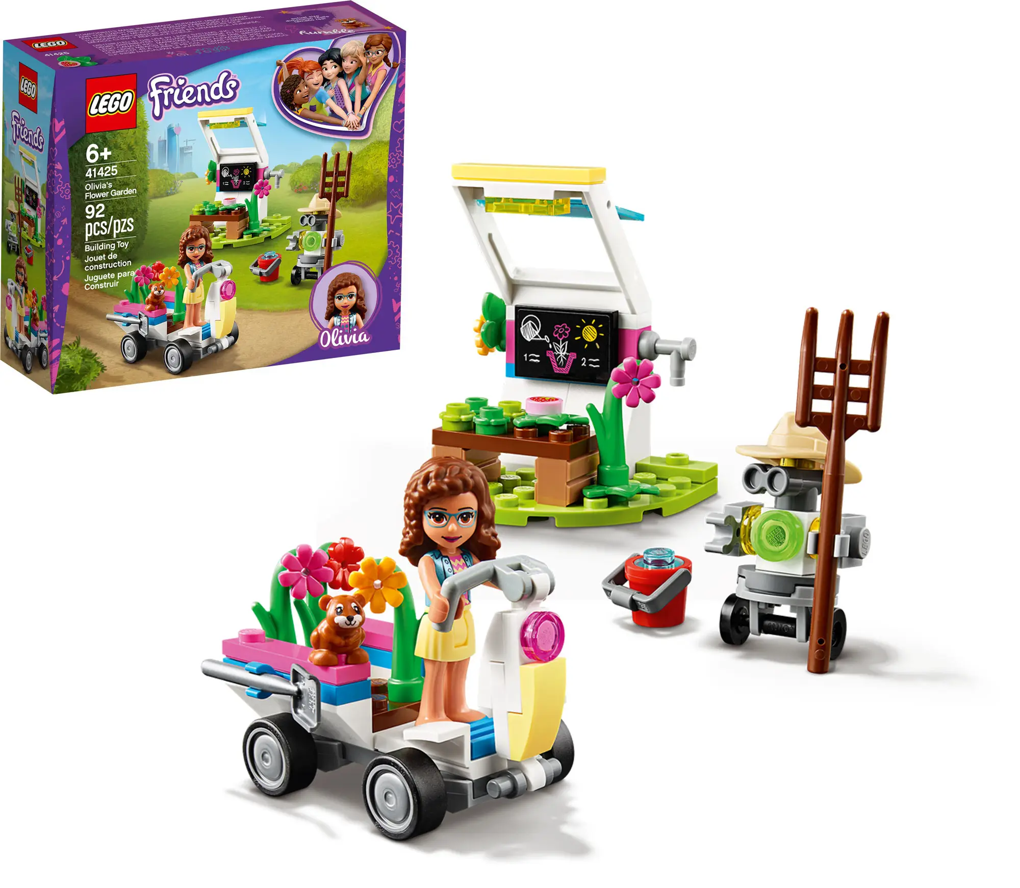 Конструктор Lego Friends 41425 Цветочный сад Оливии