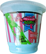 Фотография товара Слайм Canal toys жвачка для рук Can D Floss Slime Сахарная вата цвет голубой