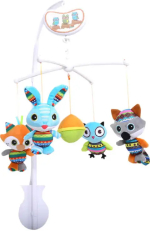 Фотография товара Музыкальный мобиль Друзья Biba Toys 33x33x65 см