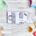 Фотография товара Набор платочков-слюнявчиков Mjolk Кокосы