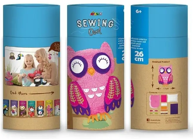 Набор для шитья Avenir Мягкая игрушка: сова