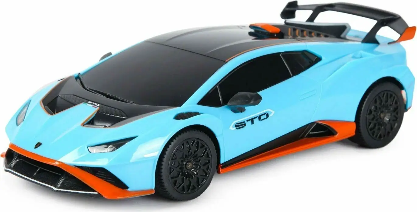Машина Lamborghini Huracan STO р/у 1:24, голубая, 2,4G