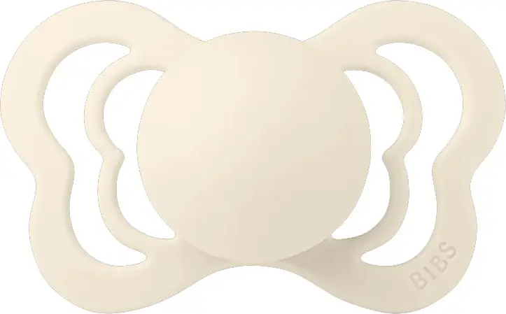 Пустышка силиконовая BIBS Couture, Ivory