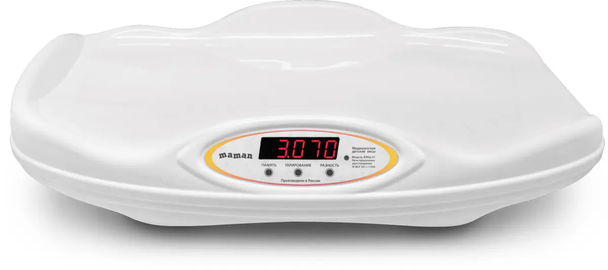 Электронные детские весы для новорожденных и детей Maman Малыш