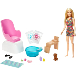 Фотография товара Игровой набор Barbie Mani-Pedi Spa Блондинка, GHN07