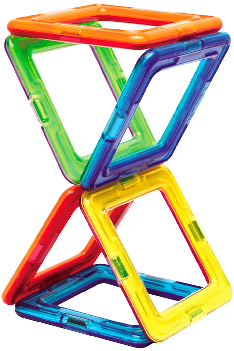 Магнитный конструктор Magformers 701001 Квадраты 6 деталей