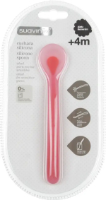 Фотография товара Ложка Suavinex Silicone розовый