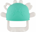 Фотография товара Прорезыватель силиконовый на руку Крабик Roxy Kids, бирюзовый