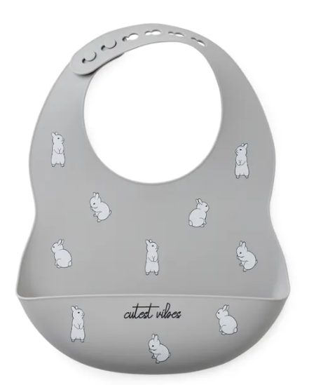 Фотография товара 16017, Нагрудный фартук силиконовый (bears)