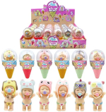 Фотография товара Пупс-куколка Junfa в рожке, серия Мороженое, цена за штуку