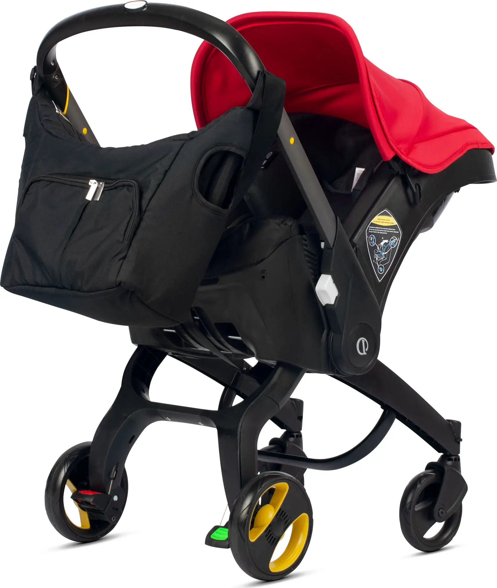 Коляска прогулочная Fun Fun Town S800, красная