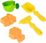 Игрушки для Песочницы Maxi Toys Лейка, Формочки Лопатка и Грабельки