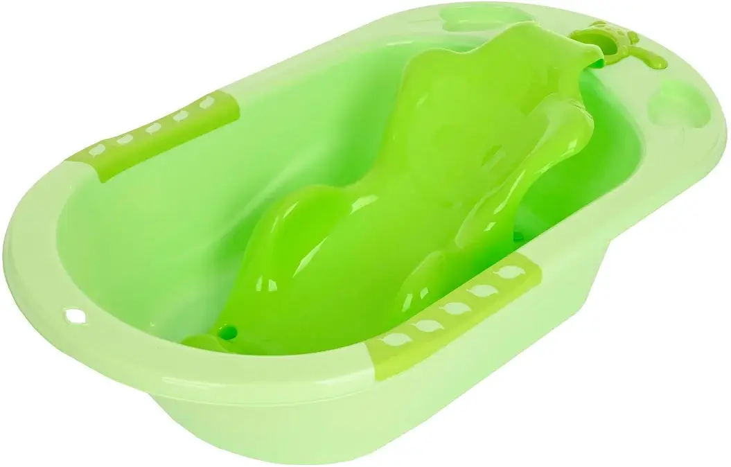 Детская ванна с горкой Pituso зеленая 89 см