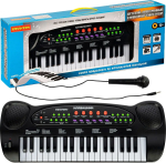 Синтезатор Bondibon, 37 клавиш, с микрофоном и блоком питания, ВВ4945