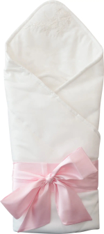 Фотография товара Конверт-одеяло Fleole Мол-Розовый без кружева, демисезон,холлофайбер 200