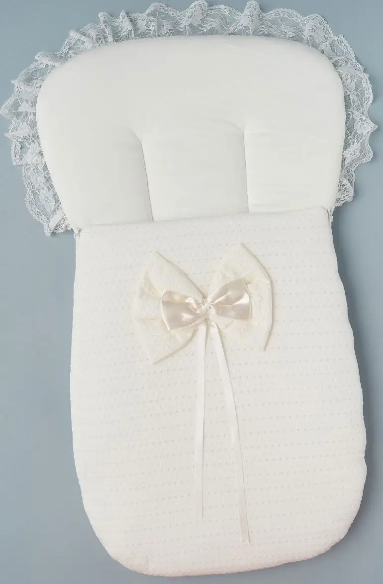 Конверт "Селена" Little Star на 2-х молниях с ортопедической спинкой, крем)