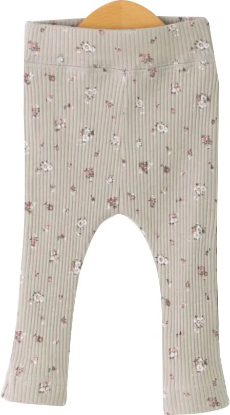 Брюки с принтом цветочки на иве, лапша, р. 86, П68/30