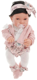 Кукла Antonio Juan Беатриц в розовом 42 см 5036P