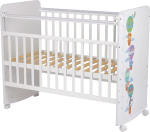 Фотография товара Кроватка детская Фея 702 Воздушное приключение, белая