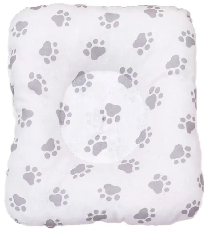 Подушка для кормления и сна AmaroBaby Baby Joy Лапки серый