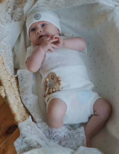 Фотография товара Комплект: футболка + трусы (цв. экрю, р. 62-40)