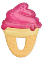 Прорезыватель-игрушка Chicco Fresh Relax Мороженое, красный