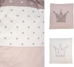Фотография товара Комплект постельного белья Нежная королева LuBaby, арт. 42002
