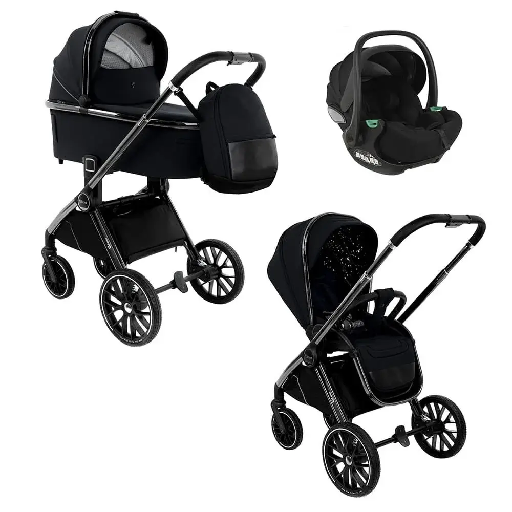 Коляска Pituso Mayla Lux 3 в 1 Black