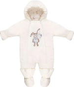 Фотография товара Комбинезон с пинетками Наследник Выжанова, экрю, р.68-44