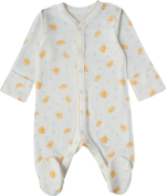 Фотография товара Комбинезон Little Star Цыплята интерлок, крем 74