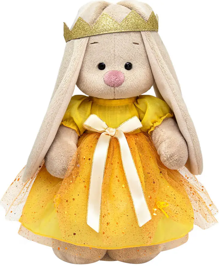 Игрушка мягконабивная Зайка Ми Принцесса солнечных лучей Budi Basa, 25 см