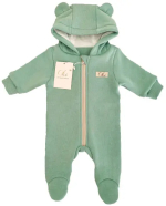 Фотография товара Комбинезон Футер Fleole с начесом Олива 80 см