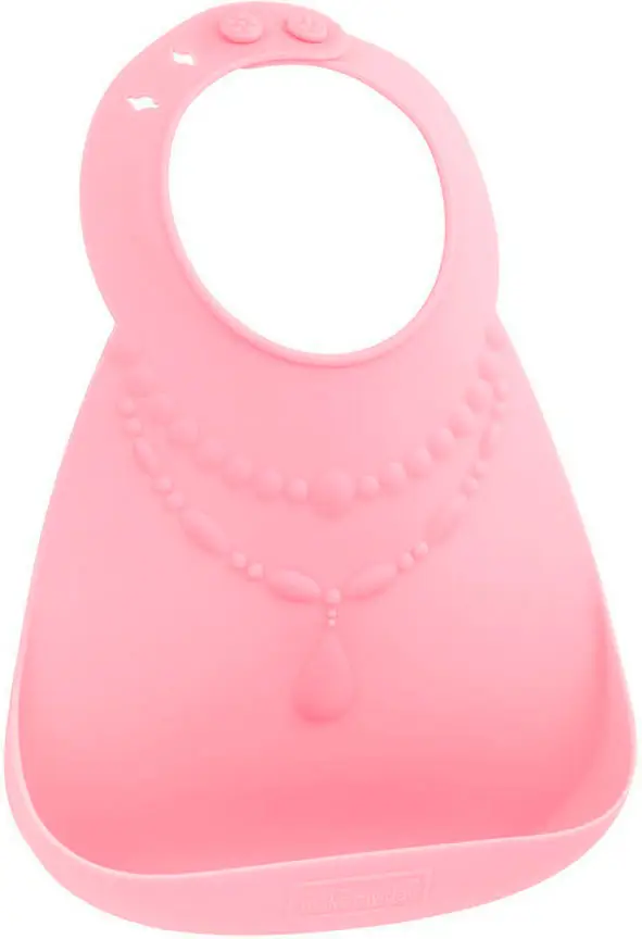 Детский Нагрудник Make My Day розовый жемчуг