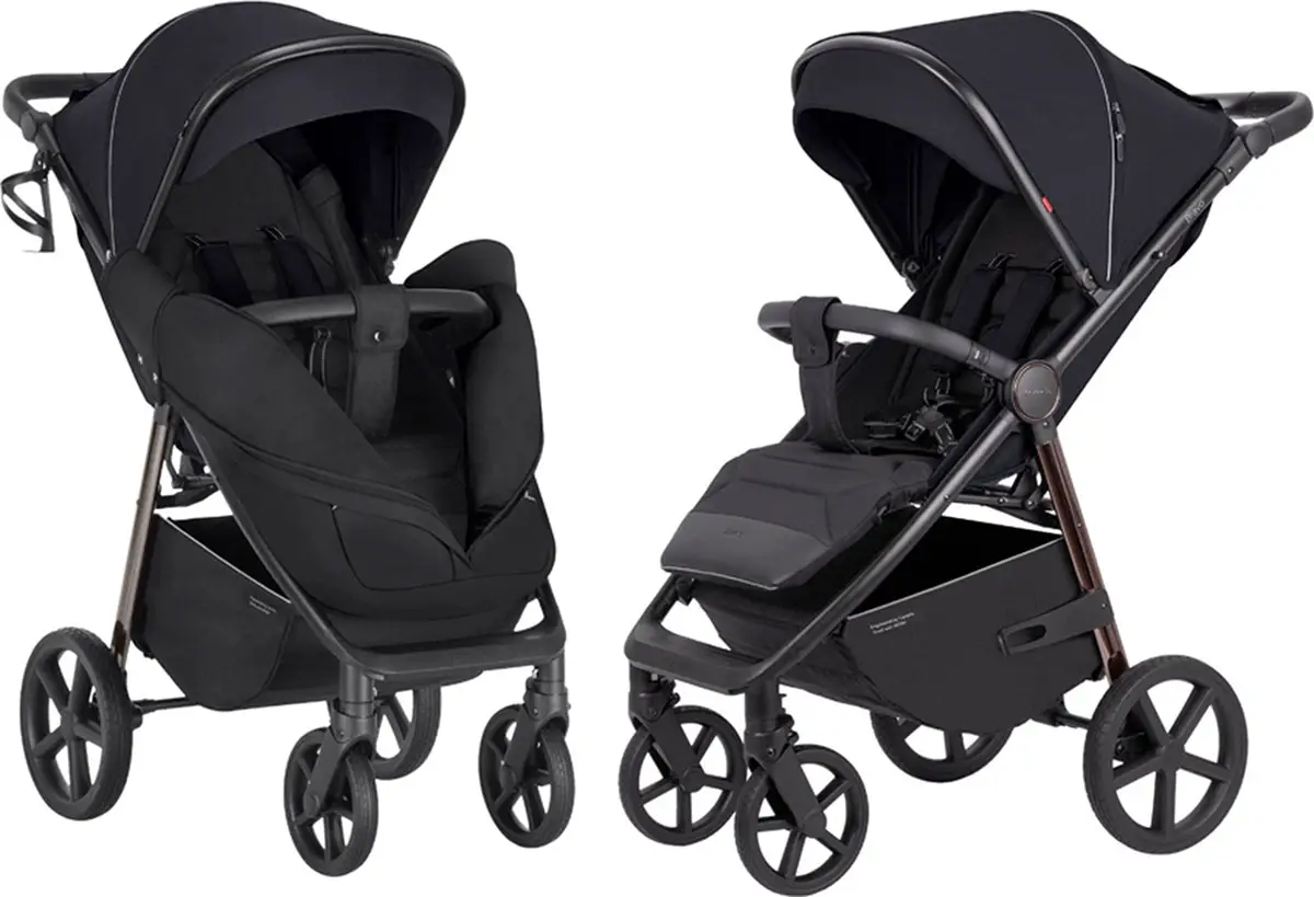 Детская коляска прогулочная Carrello Bravo Jet Black 2024, арт. CRL-5515