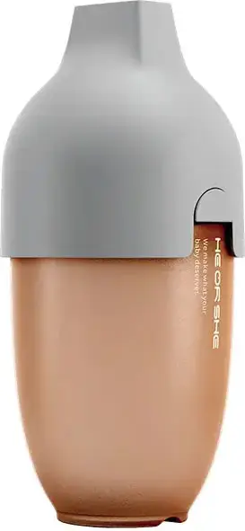 Детская бутылочка Heorshe серый 240 мл